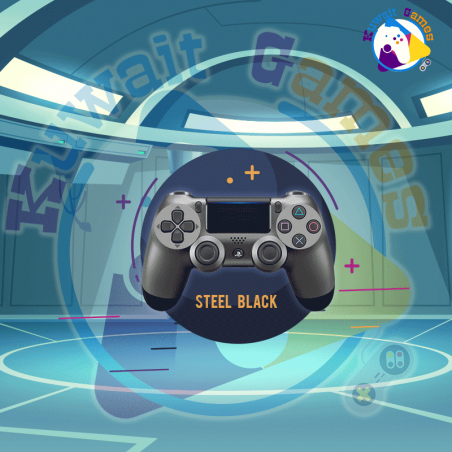 Playstation steel black best sale controller